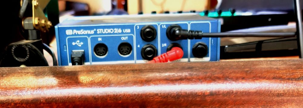 Monitores Estúdio JBL 308 MKII + Placa Som Externa
