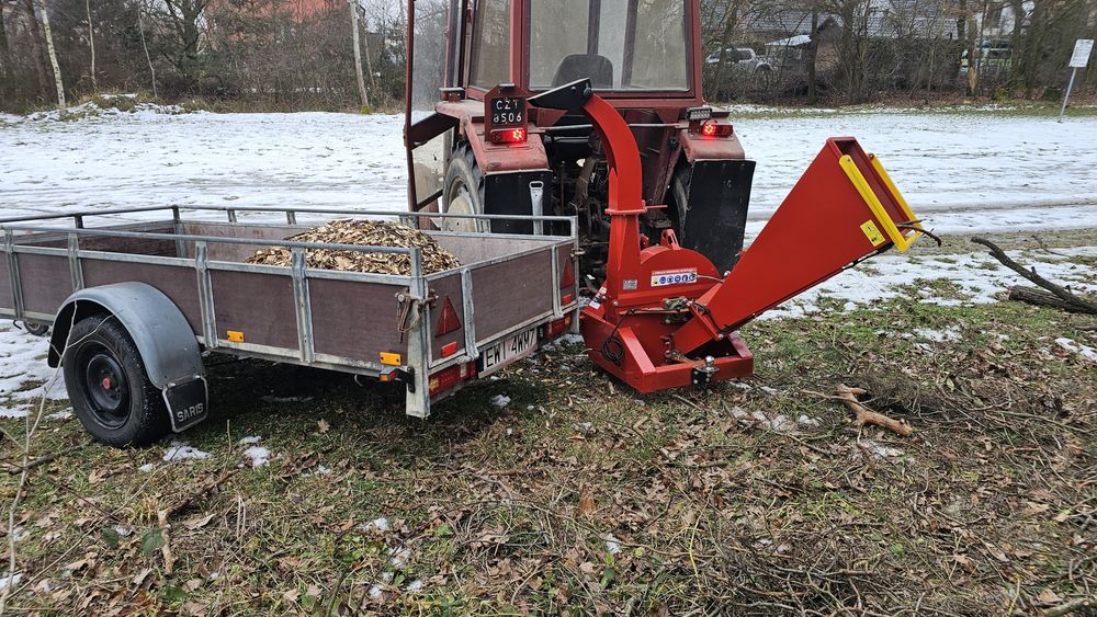 Rębak do gałęzi wynajem do średnicy gałęzi 13cm