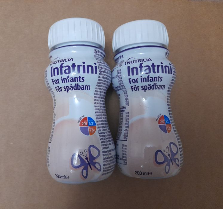 Дитяче харчування ентеральне харчування Infatrini Nutricia 200мл.