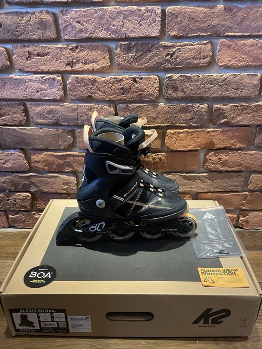 Rolki damskie K2 Alexis 80 BOA rozm. 40 Super Stan !
