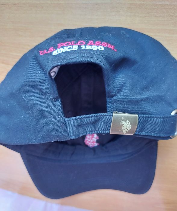 Чорна кепка U.S. Polo Assn Since 1890