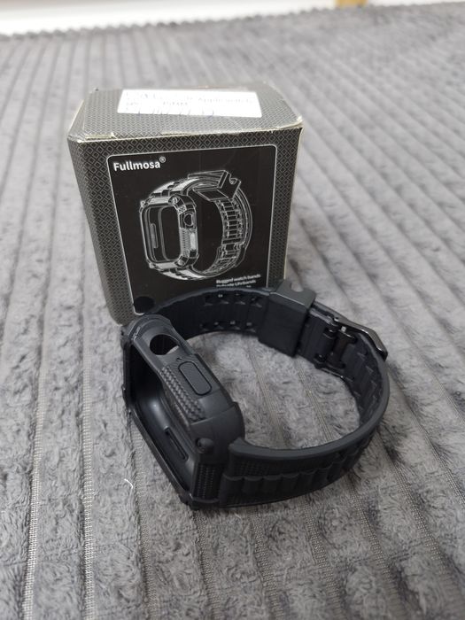 Bransoletka etui do zegarka Apple watch series 7 45mm Fullmosa szkło