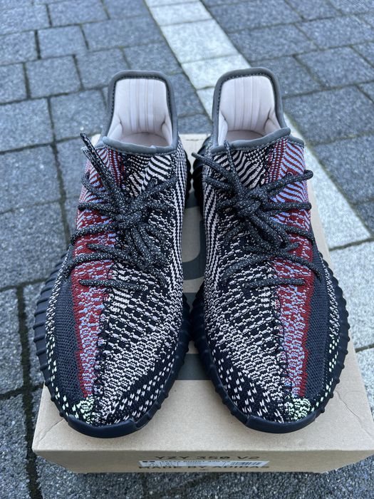 Adidas Yeezy Boost 350 V2 Yecheil sneakersy niskie czarne kanye 44