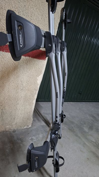 Suporte duas bicicleta tejadilho thule