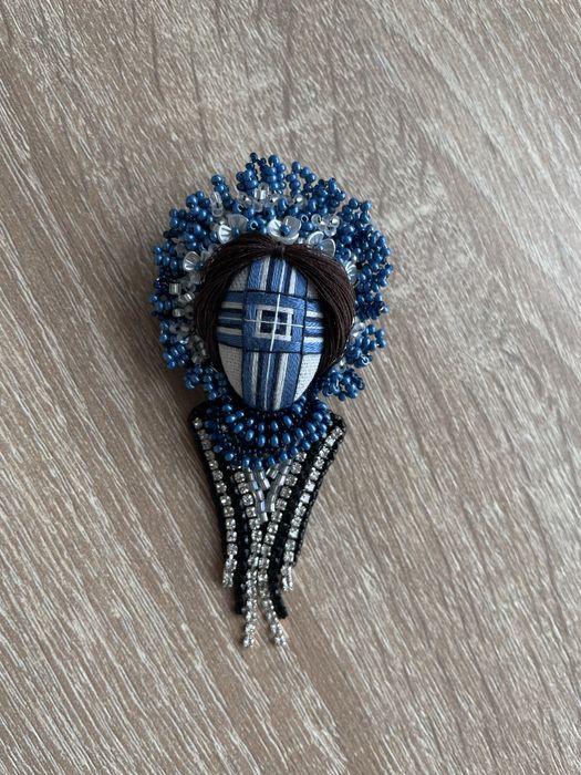 Брошка «Мотанка»