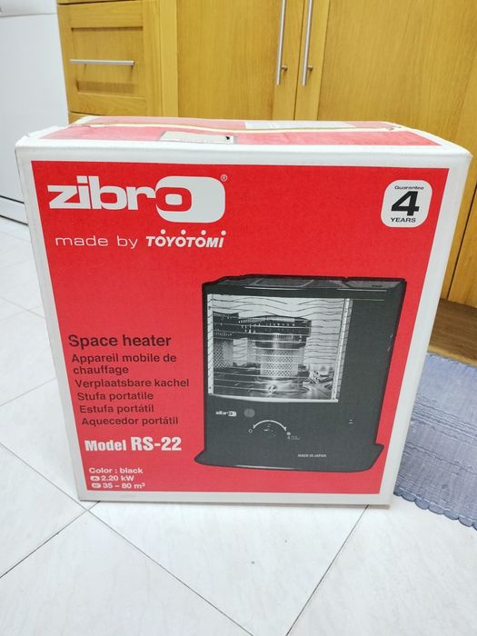 Zibro Aquecedor até 80m2 - Novo