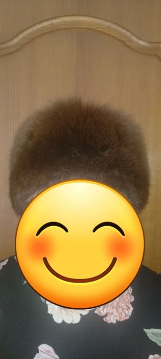 Шапка з хутра та шкіри