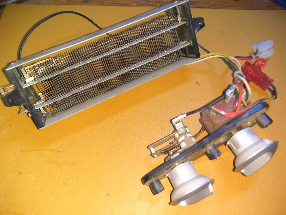 Тепловентилятор по запчастям, Запчасти на тепловентилятор.