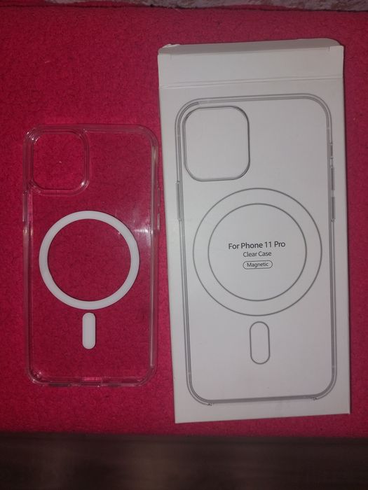 Чехол на iPhone 11 pro новый прозрачный