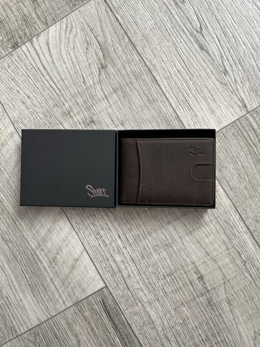 Гаманець Staff brown metal