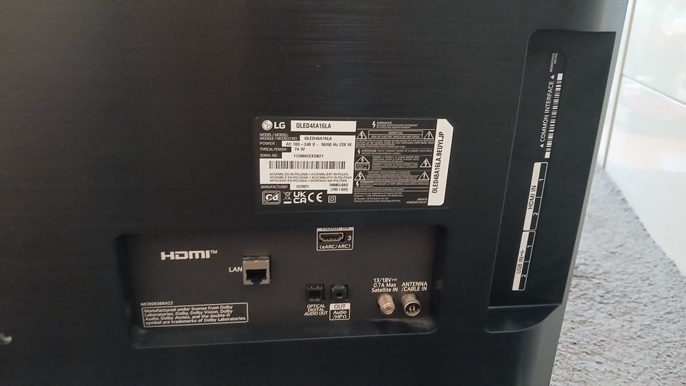 TV  LG  OLED  48