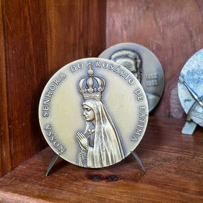 Medalha Comemorativa João Paulo II – Fátima 1991 (Gravarte Lisboa)