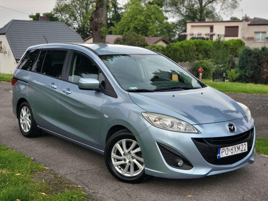 Mazda 5 MK2 1.6 eHDI 115km z 2011r | 7 Osób | Stan Bdb | Navi | Klima Mrozi