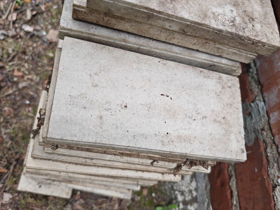 Płytki kafelki kafle na elewację ceramiczne klinkierowe do obłożenia elewacji beżowe
