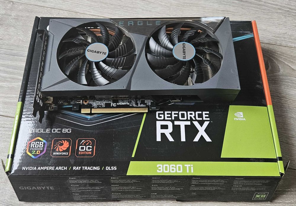【中古】Gygabyte Geforce RTX3060 Ti Gigabyte Geforce Rtx 3060 Ti - Niska cena na Allegro