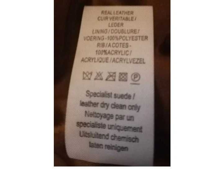 New Look vintage kurtka katana damska skórzana 12-10 / Large