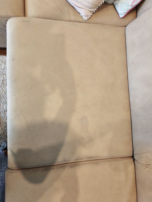 Sofá Chaise Longue 2.60m com arrumação + 2 puffs