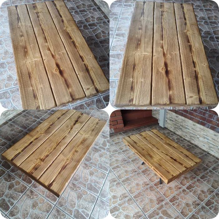 Stolik kawowy STARE DREWNO Loft Rustic Retro HandMade