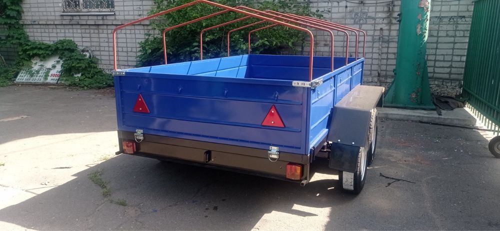 Причеп двухосний від виробника по доступній ціні з доставкою