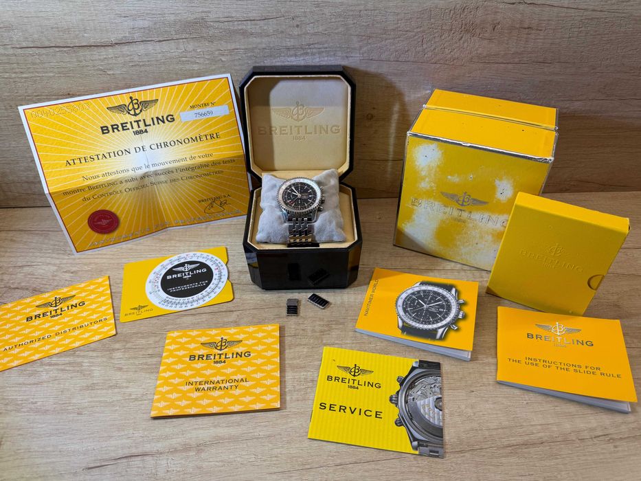 Relógio Breitling World GMT 46mm Full Set