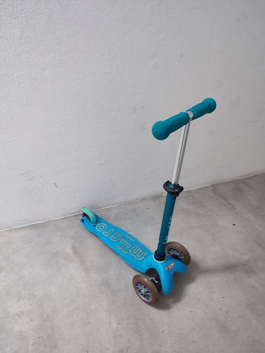 Trotinete Mini Micro 3 em 1 Deluxe Aqua