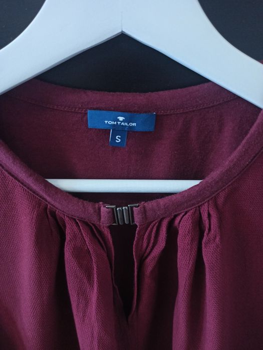 Bordowa bluzka Tom Tailor
