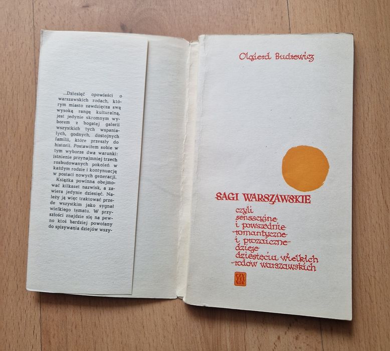 Sagi warszawskie - Olgierd Budrewicz