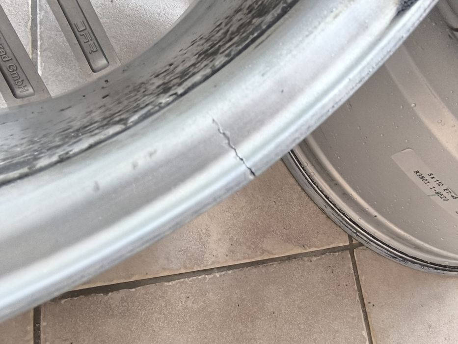 Felg aluminiowe R3 H1 8,5x20 et45 5x112 otwór 66,6 VW, Audi, Mercedes do naprawy