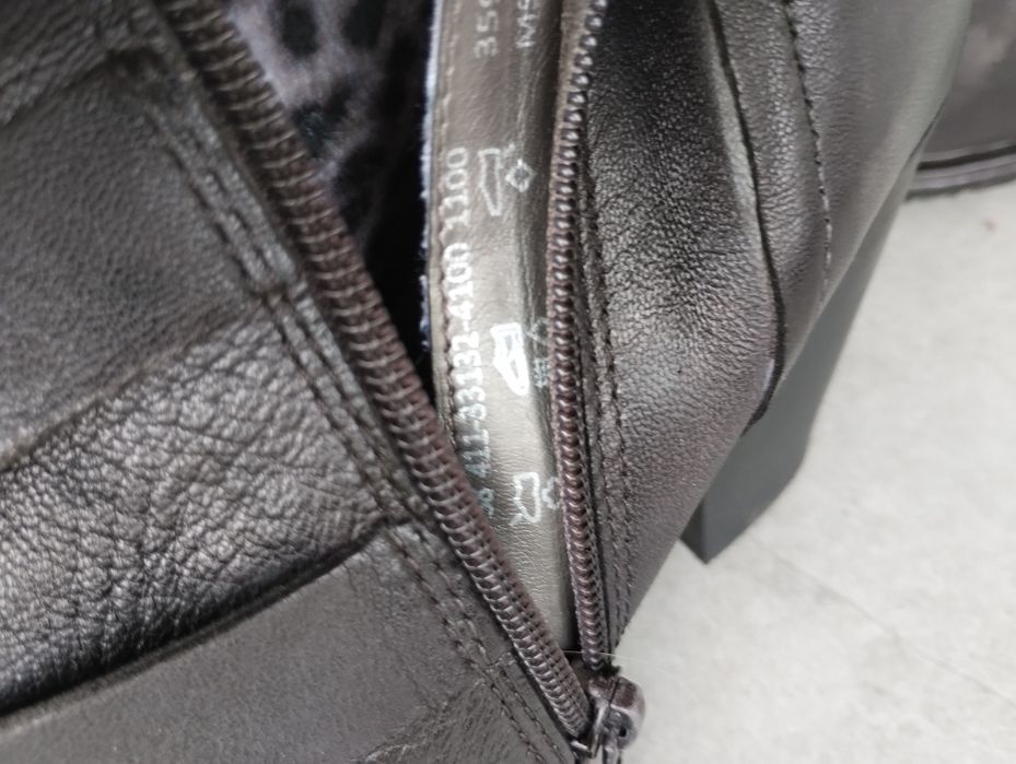 Botki Bugatti z naturalnej skóry 38