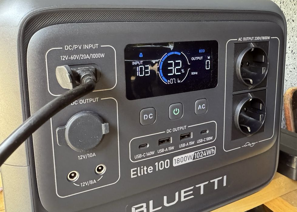 Bluetti elite 100 v2 1024 Вт*ч