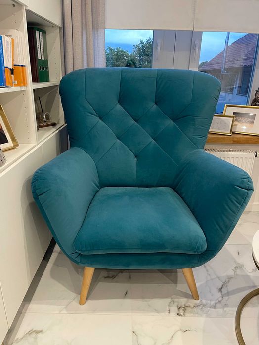 fotel Black Red White Casey