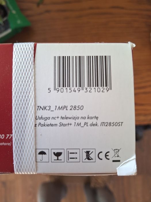 Dekoder hd z nagrywaniem , nc+ starter , nowy