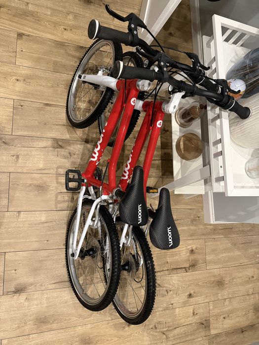 Rower Woom 4 czerwony 20' bardzo dobry stan