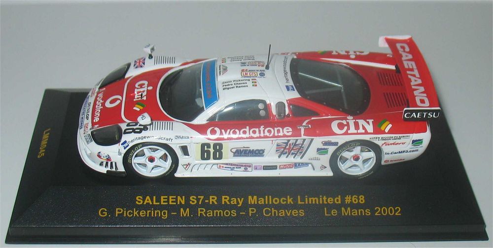Saleen S7-R - Le Mans 2002 - Pedro Chaves, Miguel Ramos, G. Pickering