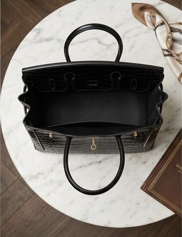 Шкіряна сумка у стилі Hermes Birkin 30