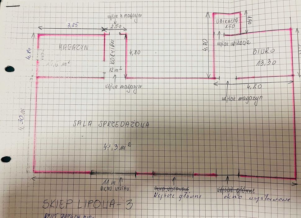 Lokal do wynajęcia 90 m2