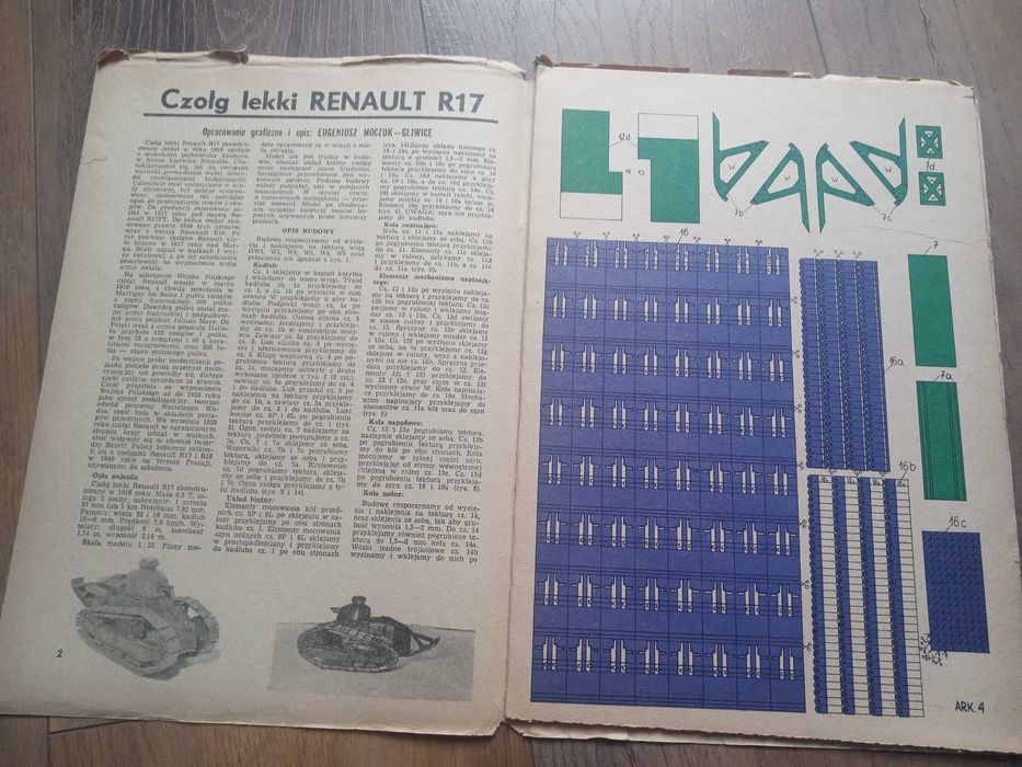 Mały Modelarz 12/1986 Renault R17