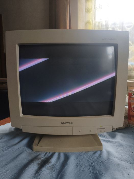Monitor CRT Daewoo 14" (1995r.) CMC-1424X / Sprawny / Retro PC VGA