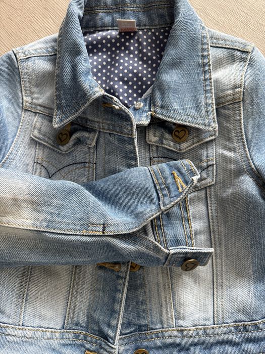 Джинсова куртка 5-6 р