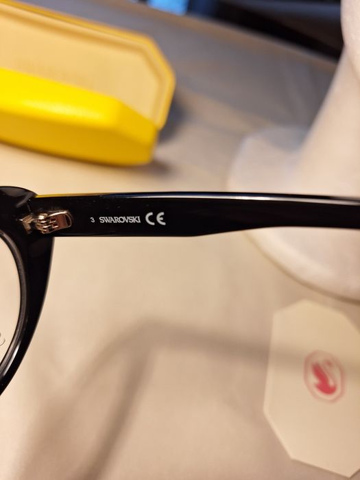 Oprawki swarovski okulary zdobione