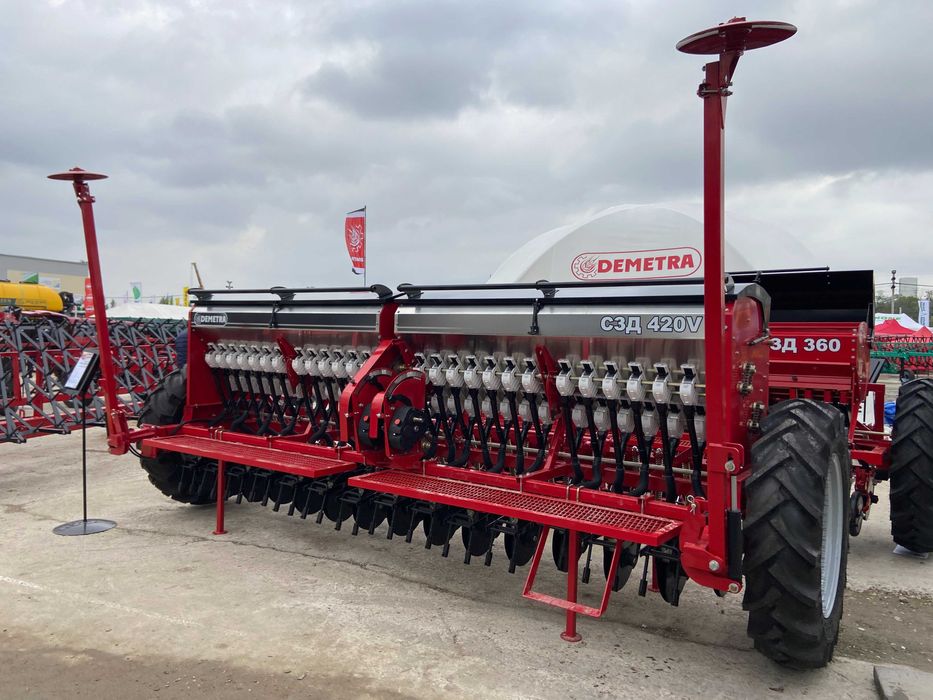 Сівалка СЗ-4,2 зернова причіпна Компенсація 25% нержавійка Mini-Till