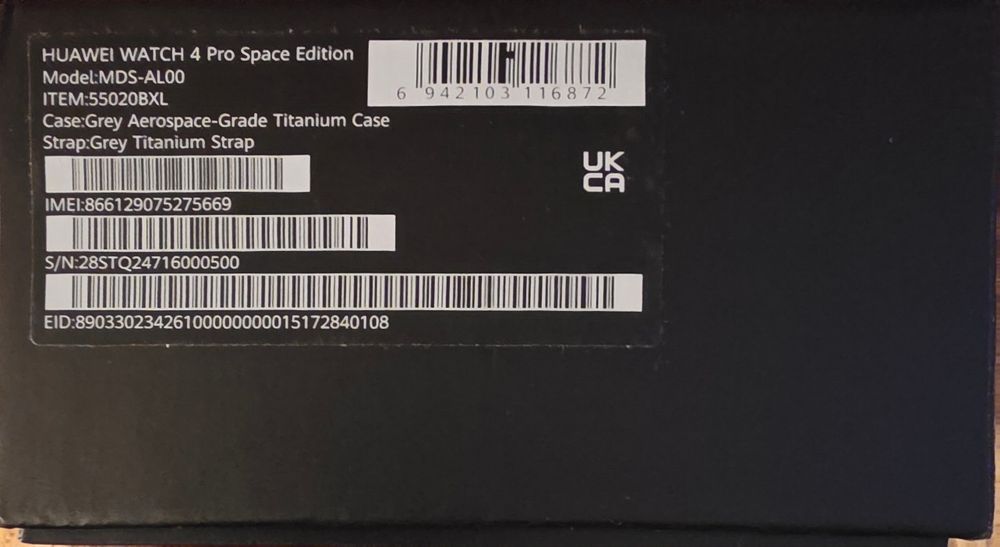 Vendo smartwatch huawei 4 Pro Space Edition