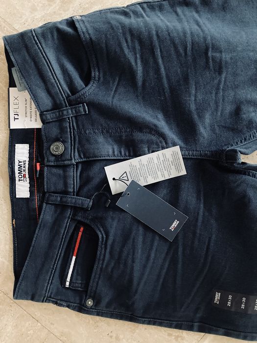 Męskie spodnie jeansy Tommy Hilfiger W28/L 30 nowe