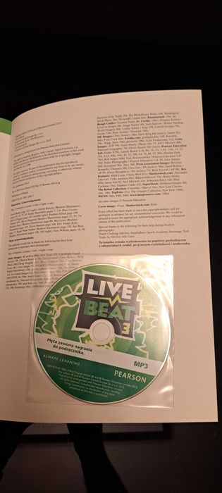 ANGIELSKI LIVE BEAT & LOOK + MP3/CD wyd. Pearson dla dzieci młodzieży