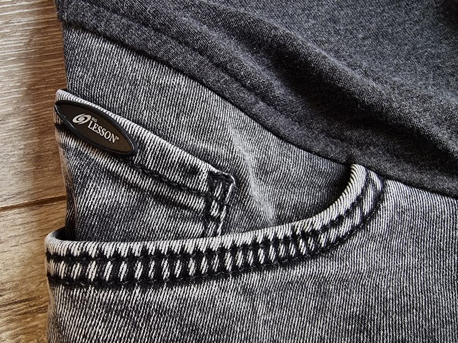 Джинси для вагітних резинка бавовна + стрейч сіра варка Туреччина Ідеа