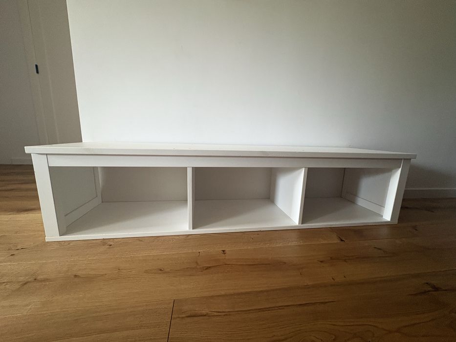 Ikea HEMNES szafka scienna biala lite drewno