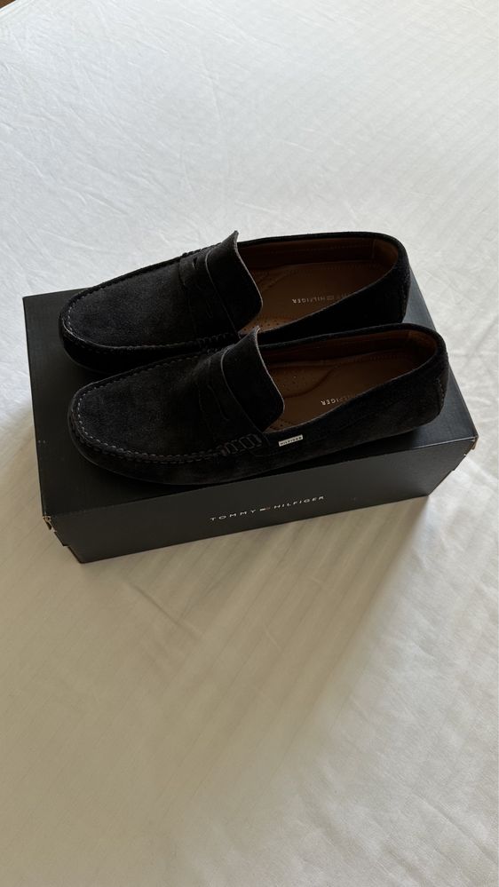 Tommy hilfiger classic suede penny loafer 3