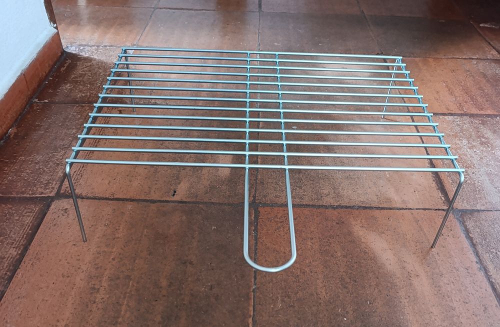 Grelha de churrasco 50x38cm - nova