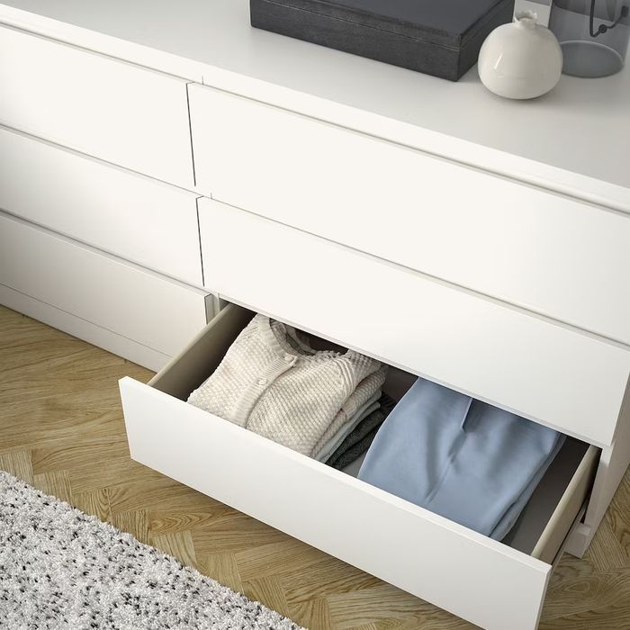 Komoda MALM z Ikea - oryginalne dna do szuflad