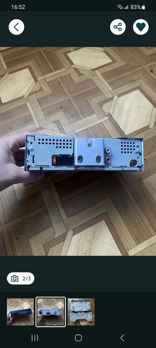 Магнитола Pioneer MVH 190UB